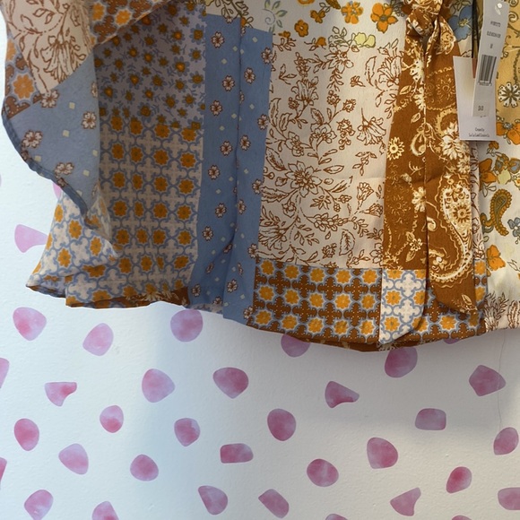 Originality Girls Paisley Wrap Skort Size M NWT - Picture 5 of 7